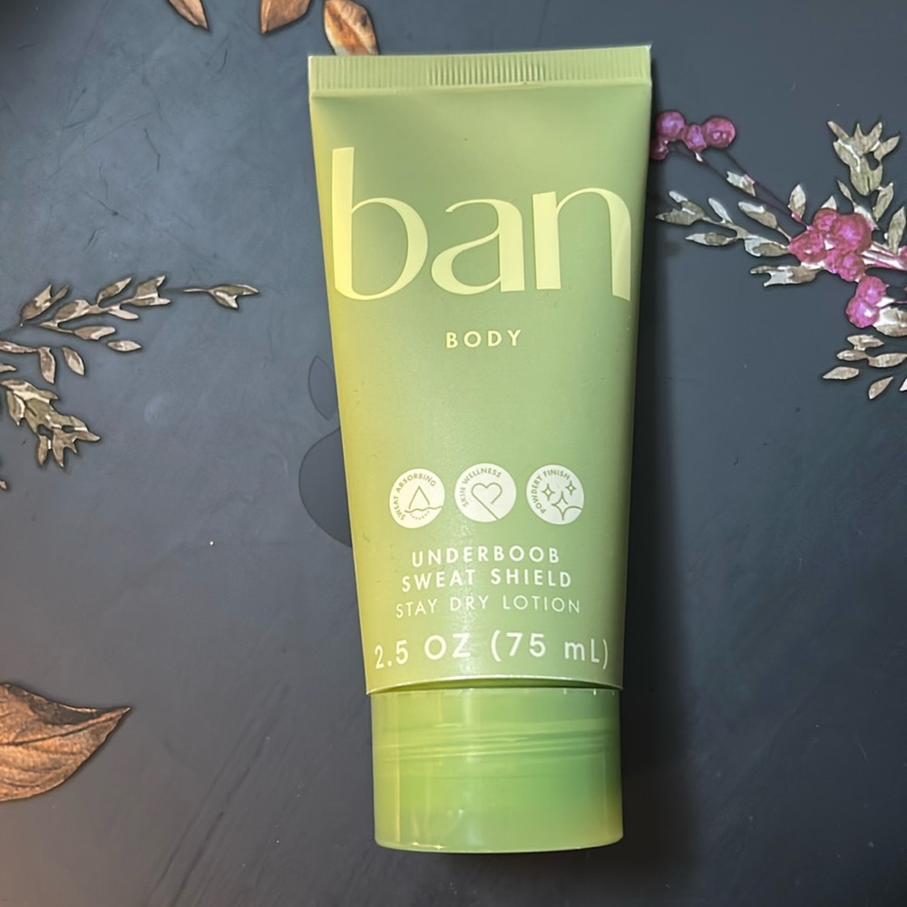 Ban body underboob sweat shield stay dry lotion